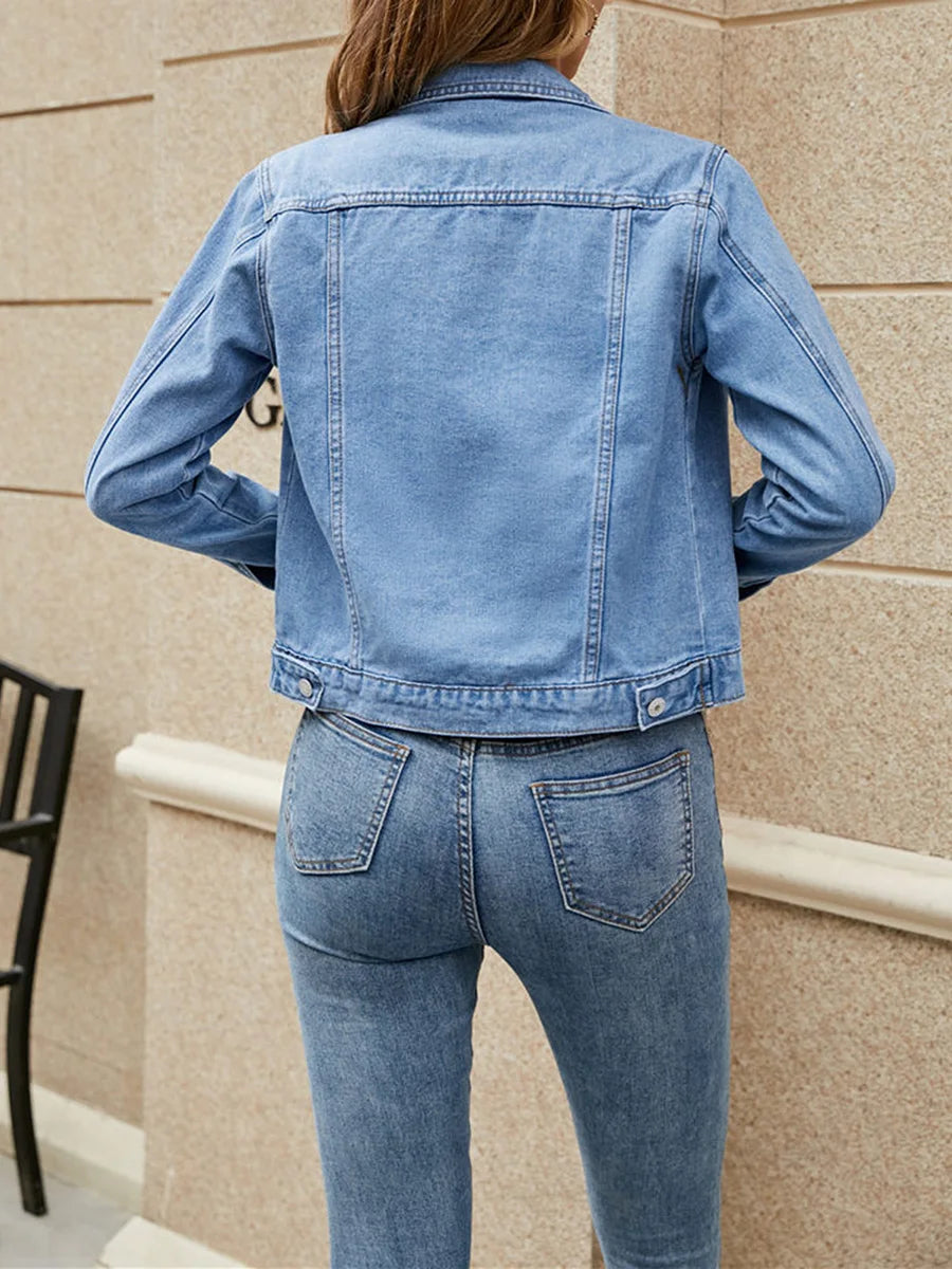 Rhéa – Classic Denim Jacket