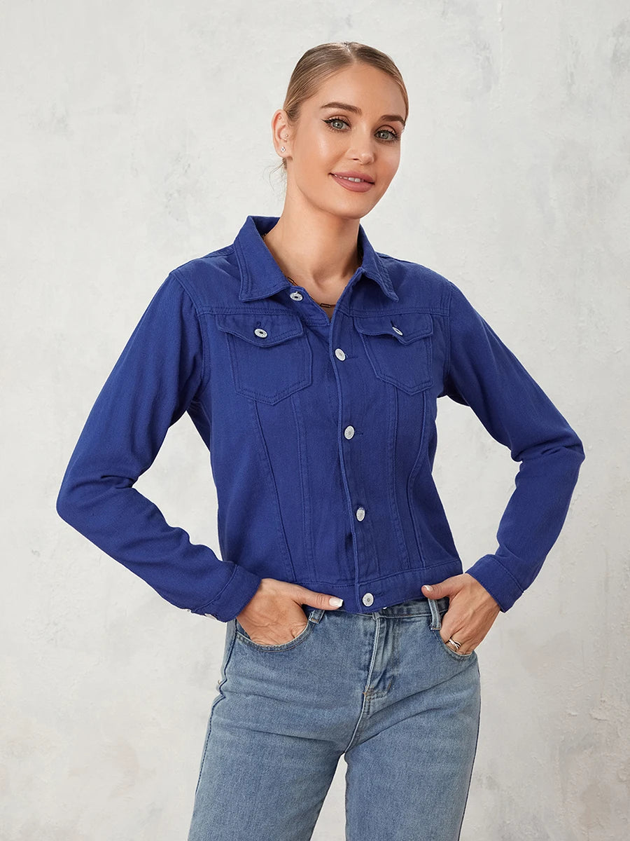 Rhéa – Classic Denim Jacket