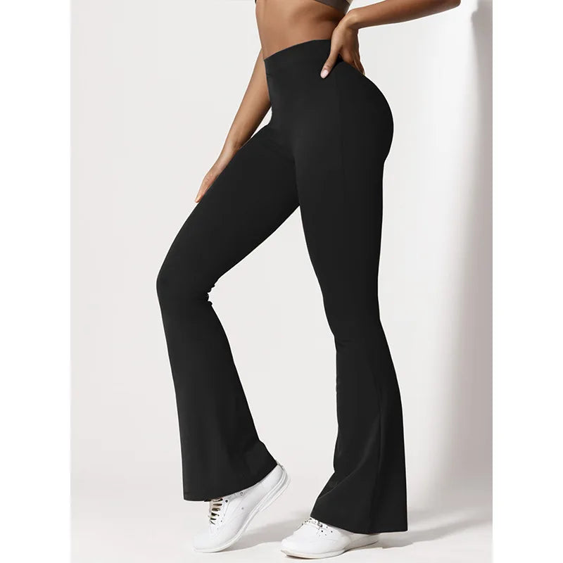 Naya – High-Waist Folded Trousers