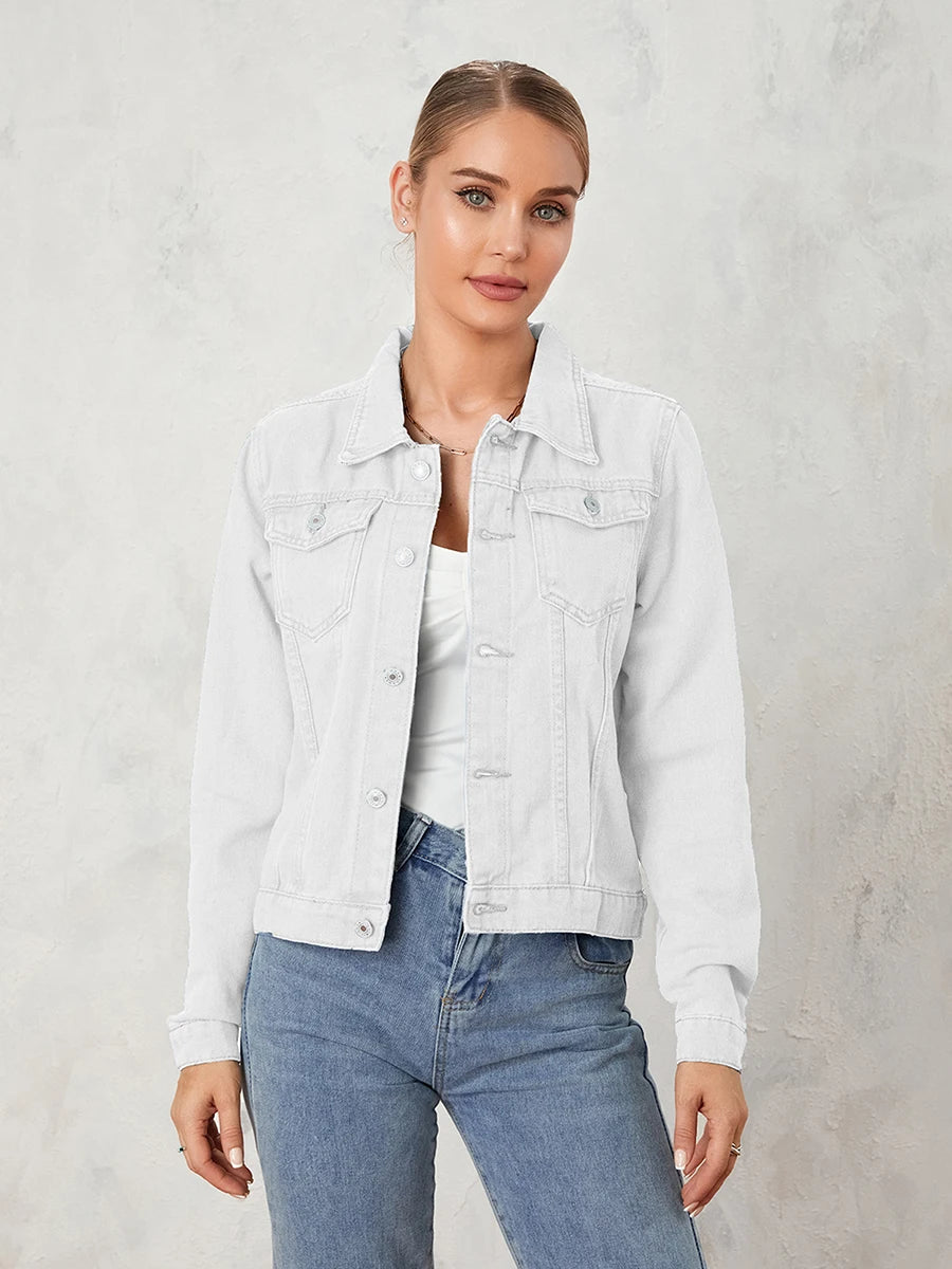 Rhéa – Classic Denim Jacket