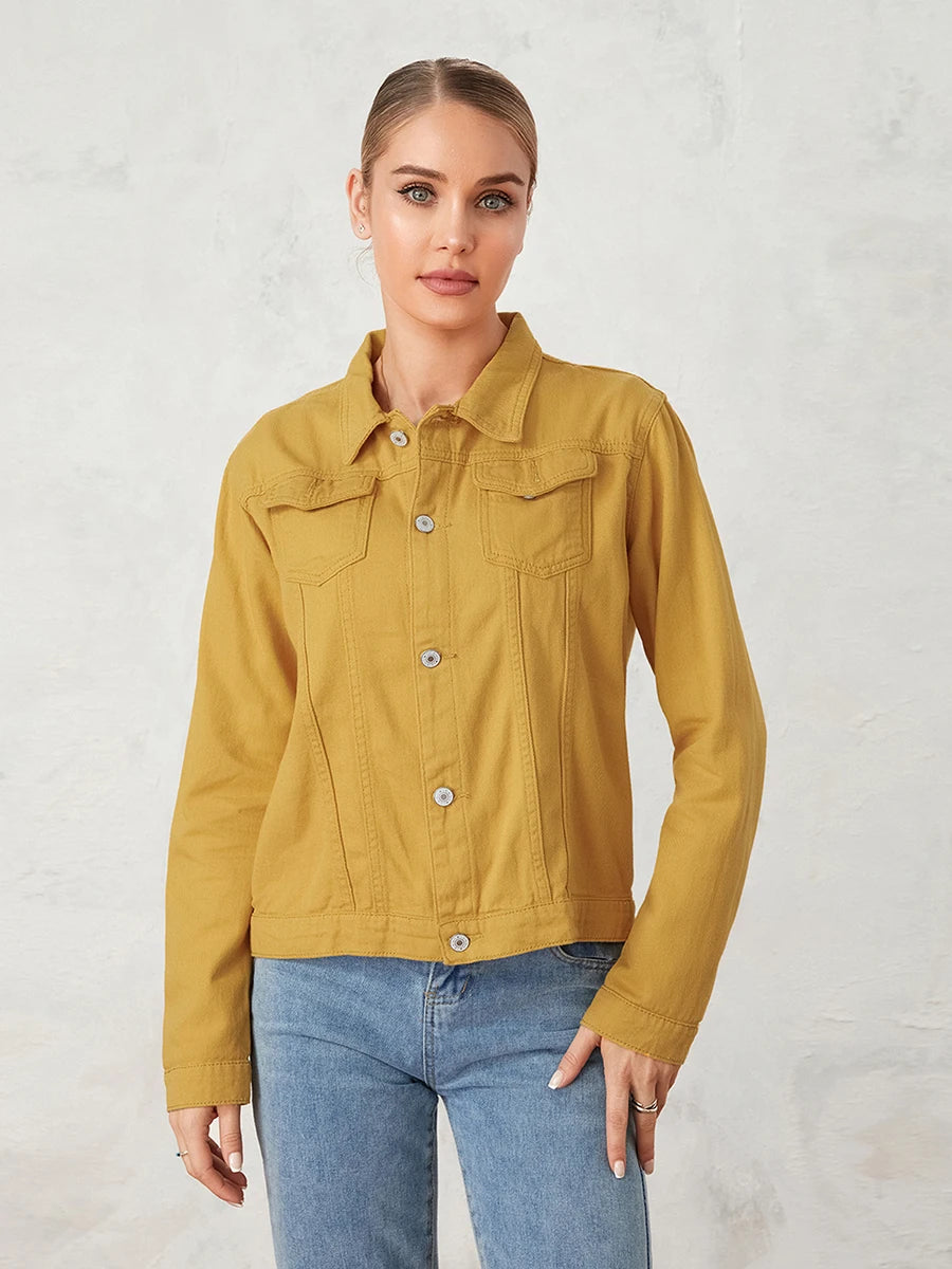 Rhéa – Classic Denim Jacket