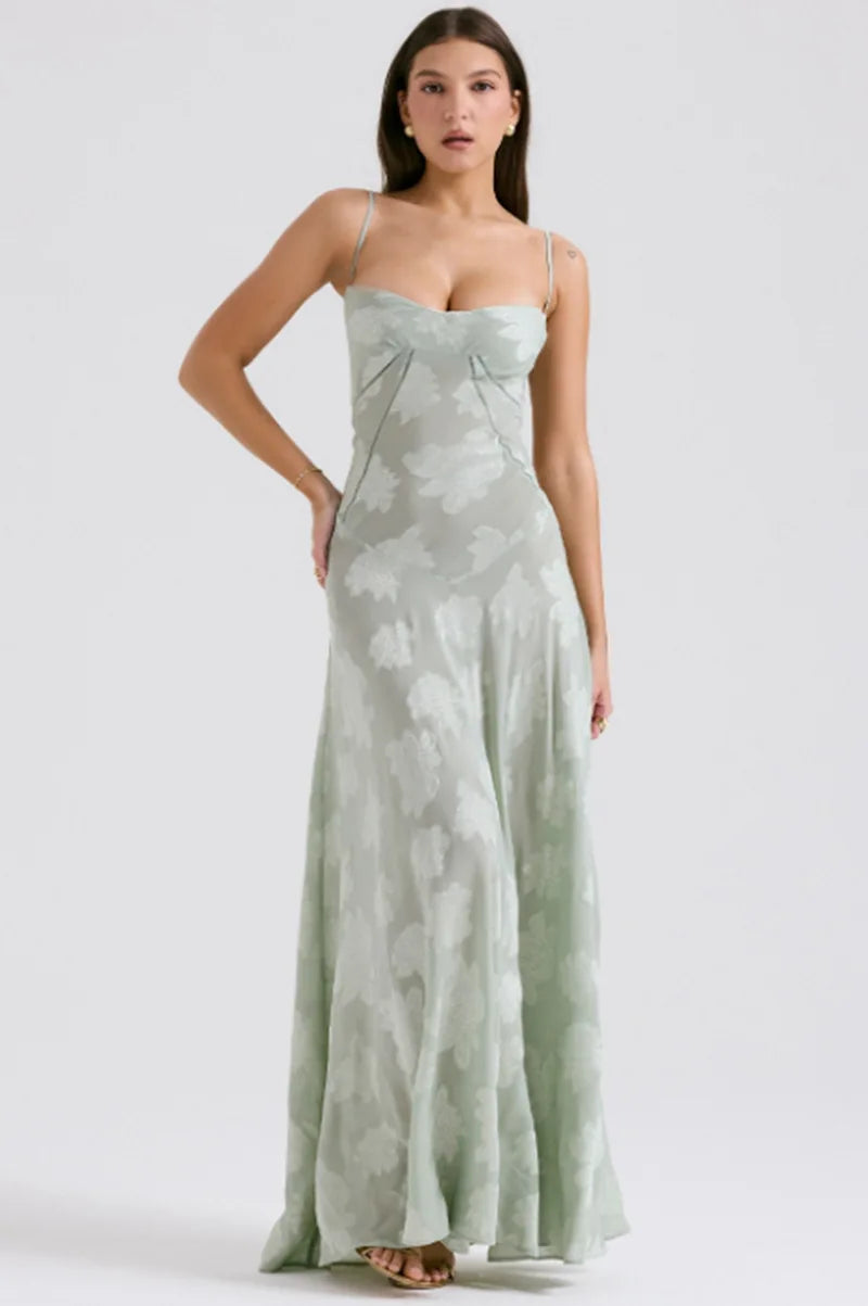 Solenne – Lace Midi Dress