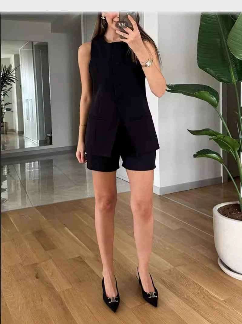 Maelis – High-Waist Summer Set