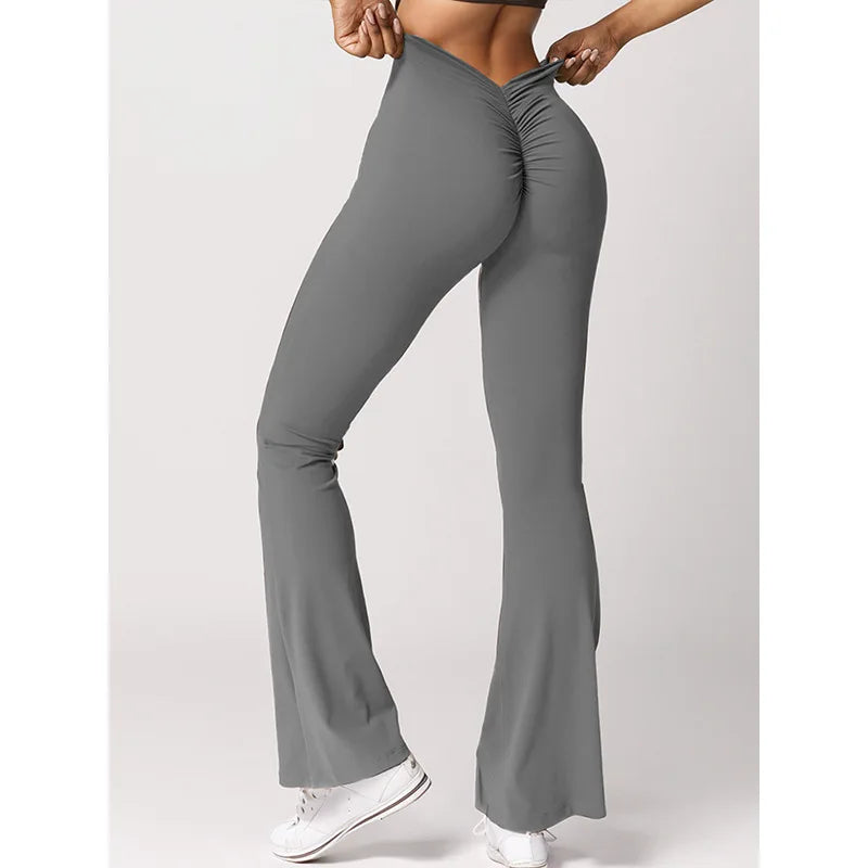 Naya – High-Waist Folded Trousers