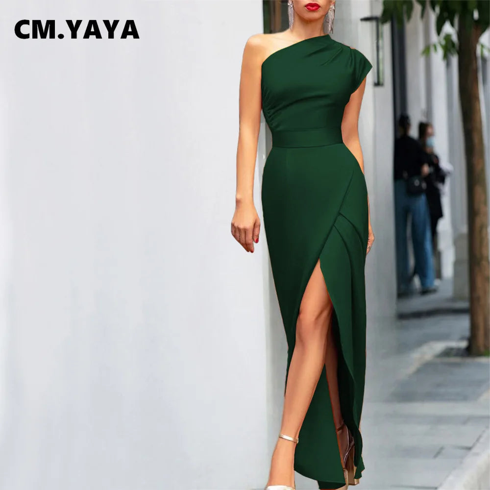 Aveline – Cutout Split Maxi Dress
