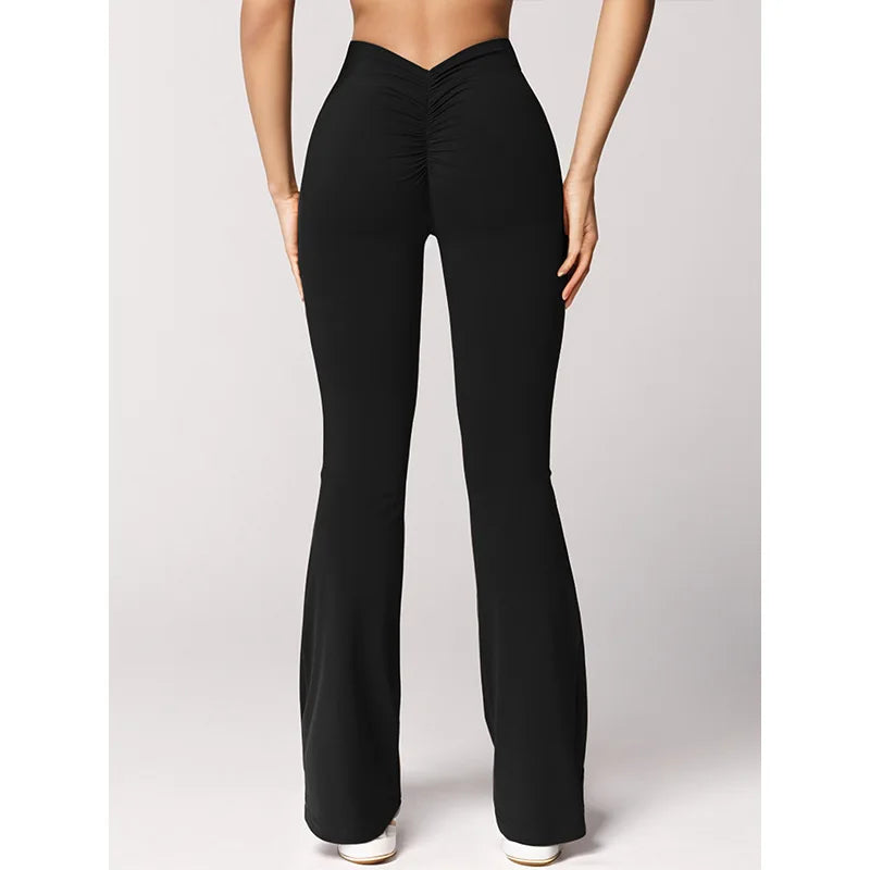 Naya – High-Waist Folded Trousers